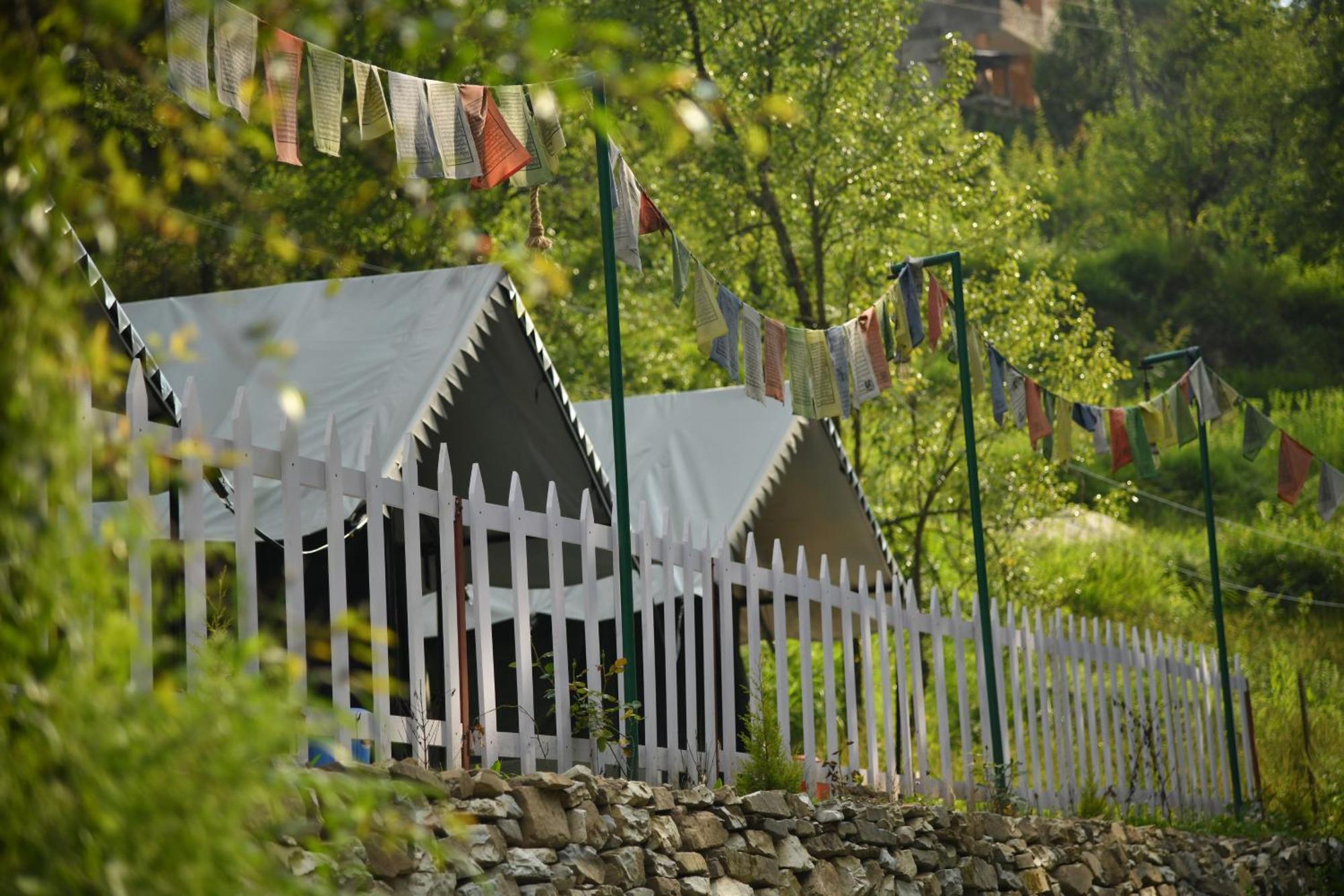Himtrek Riverside Camps, Kasol Exterior foto