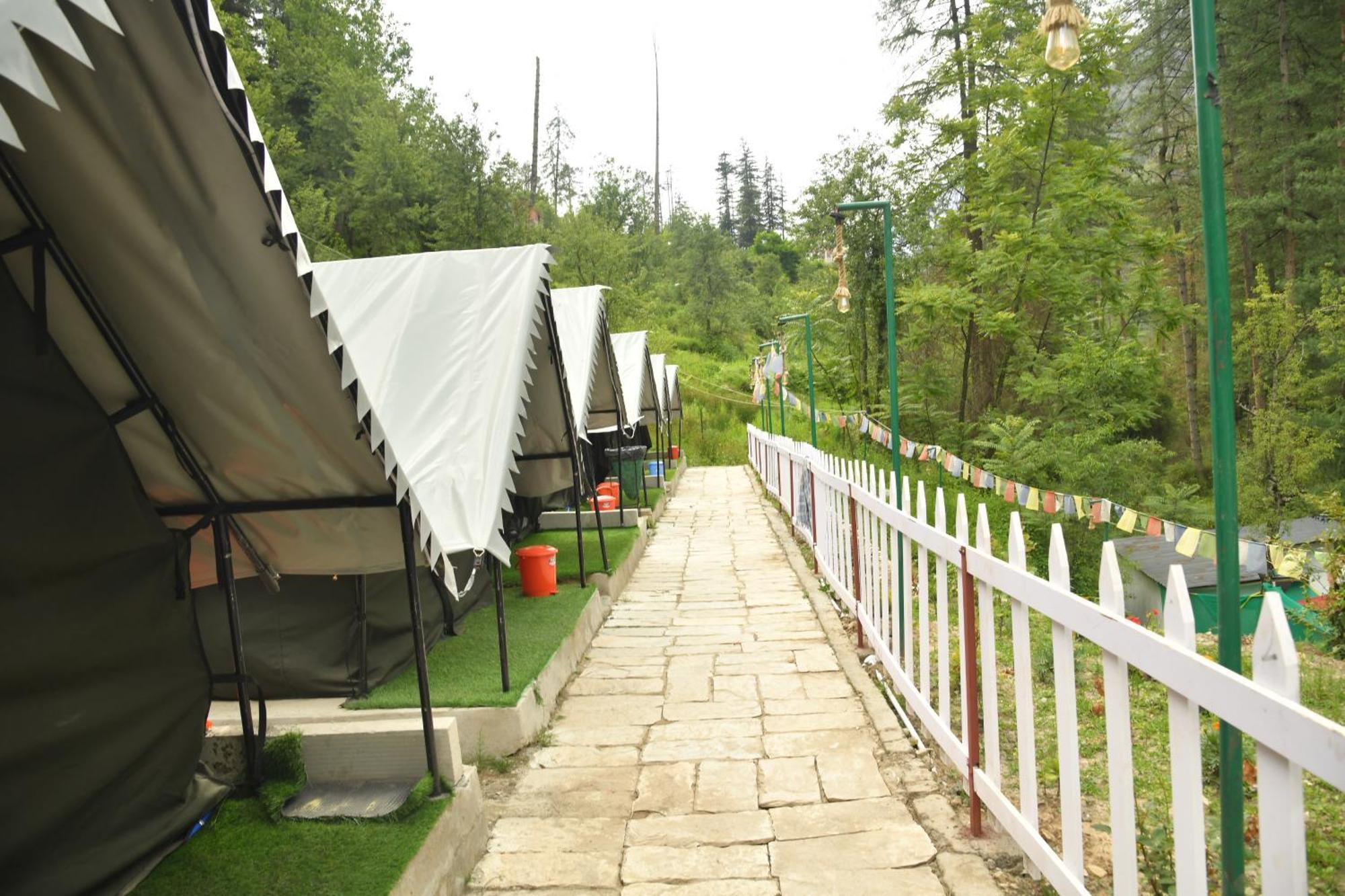 Himtrek Riverside Camps, Kasol Exterior foto