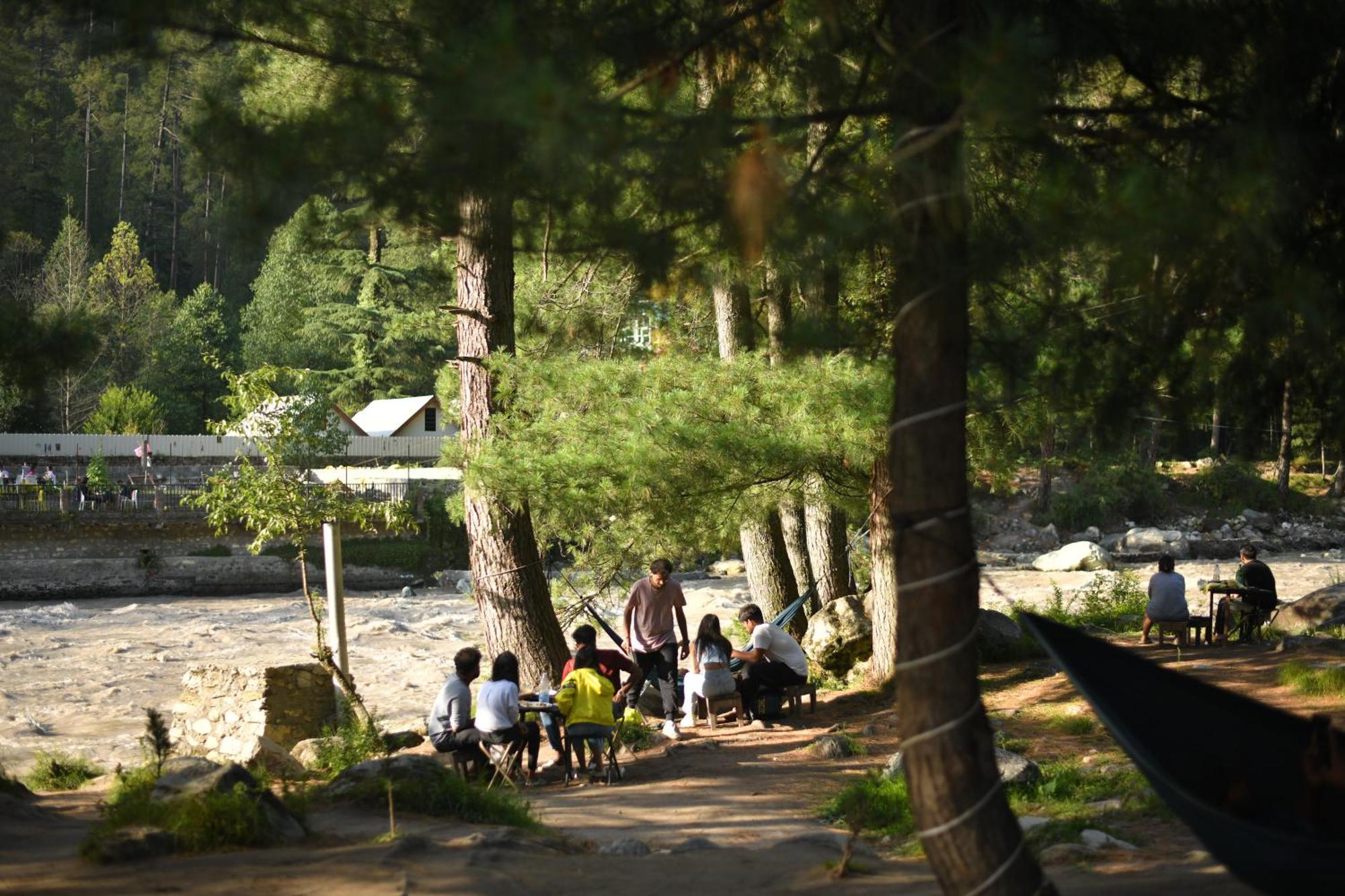 Himtrek Riverside Camps, Kasol Exterior foto
